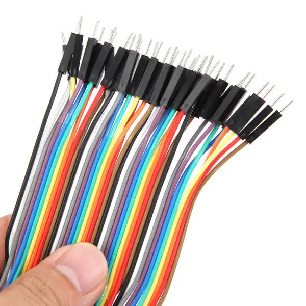 40pcs 10cm Male To Male Jumper Cable Dupont Wire — view 7
