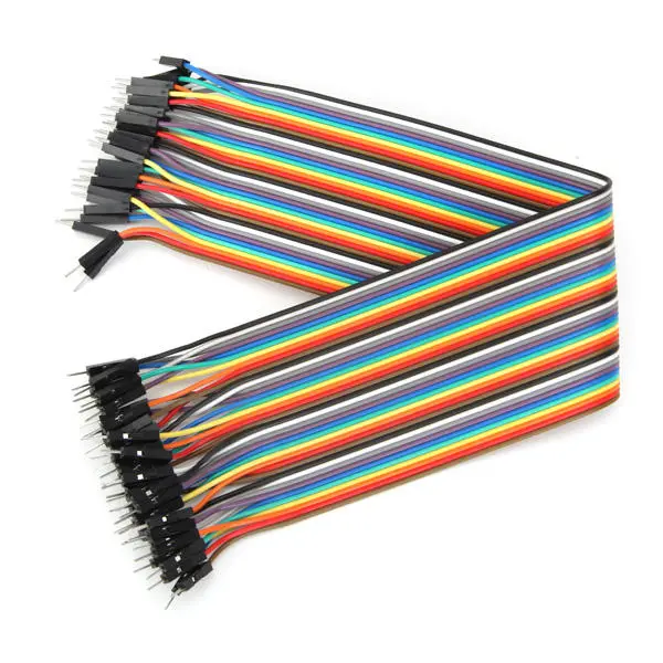 40pcs 30cm Male To Male Jumper Cable Dupont Wire — image 1
