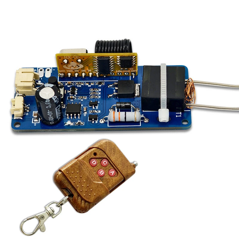 433M Remote Control Arc Ignition Module NY8B062F Chip 3.7V Lithium Battery High Voltage Adjustable Distance Rechargeable Electric Arc Maker — view 2