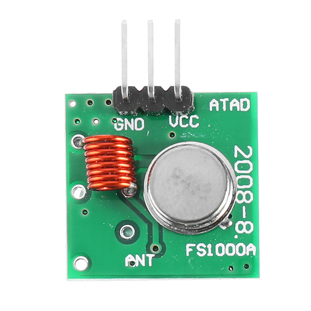 433Mhz RF Decoder Transmitter With Receiver Module Kit For ARM MCU Wireless Geekcreit for Arduino - products that work with official Arduino boards — view 6