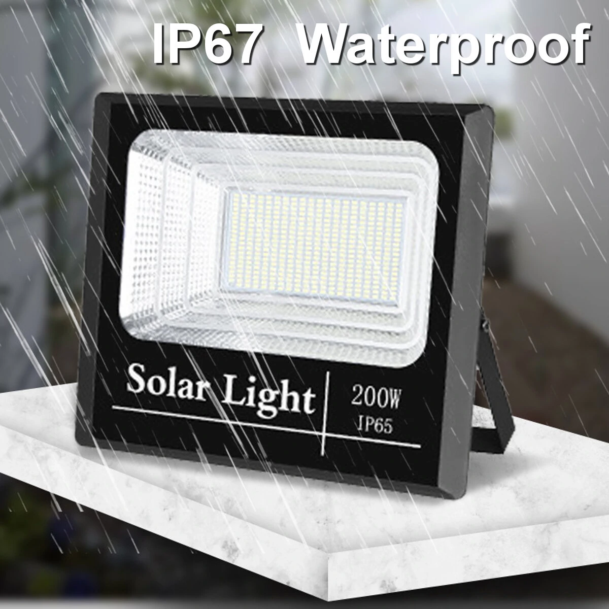 44/170LED Solar Wall Lights Outdoor Waterproof Infrared Garden Lamp Remote control waterproof timing induction light — view 6