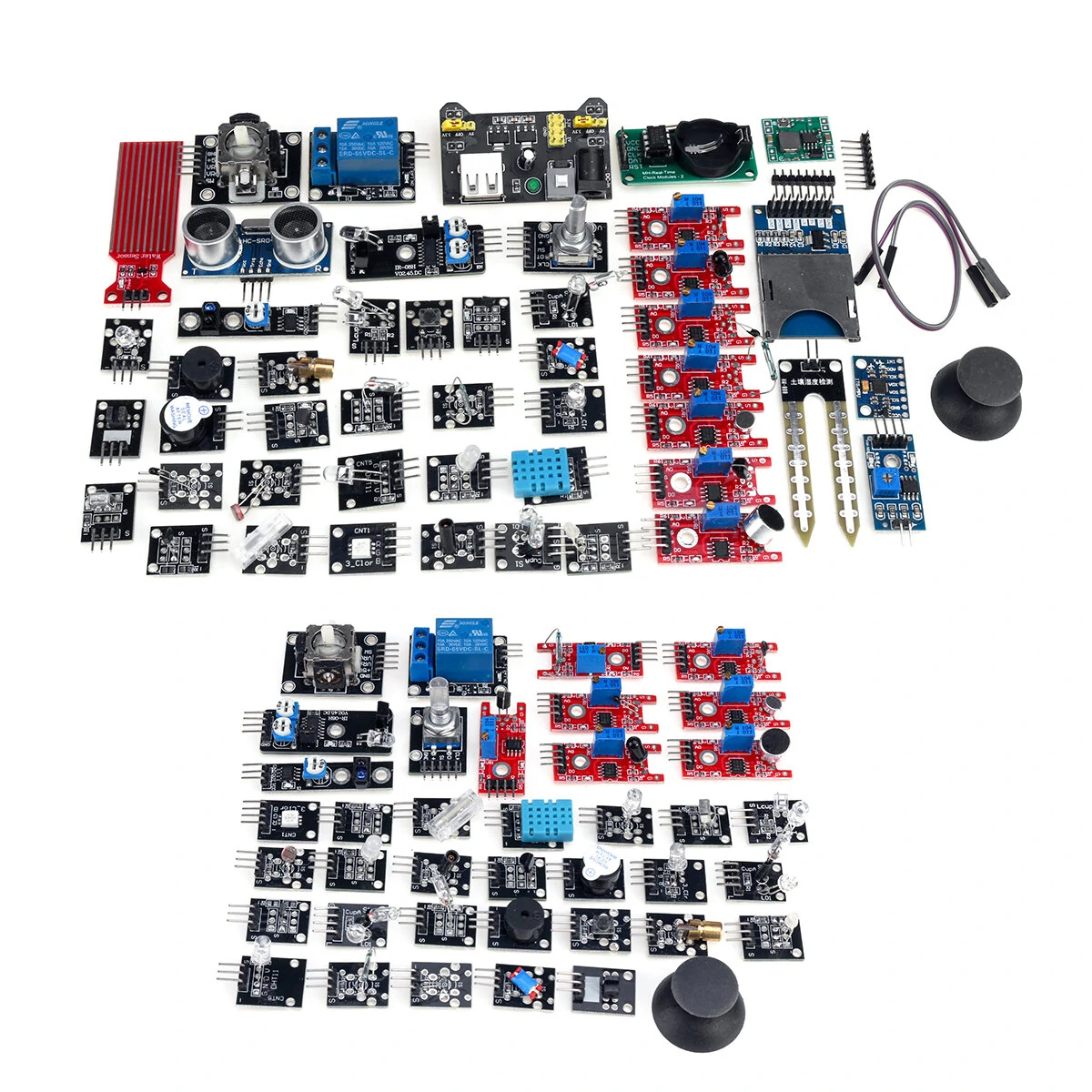 45 IN 1/37 IN 1 Sensor Module Starter Kits Set For Arduino Raspberry Pi Education Bag Package — Geekcreit