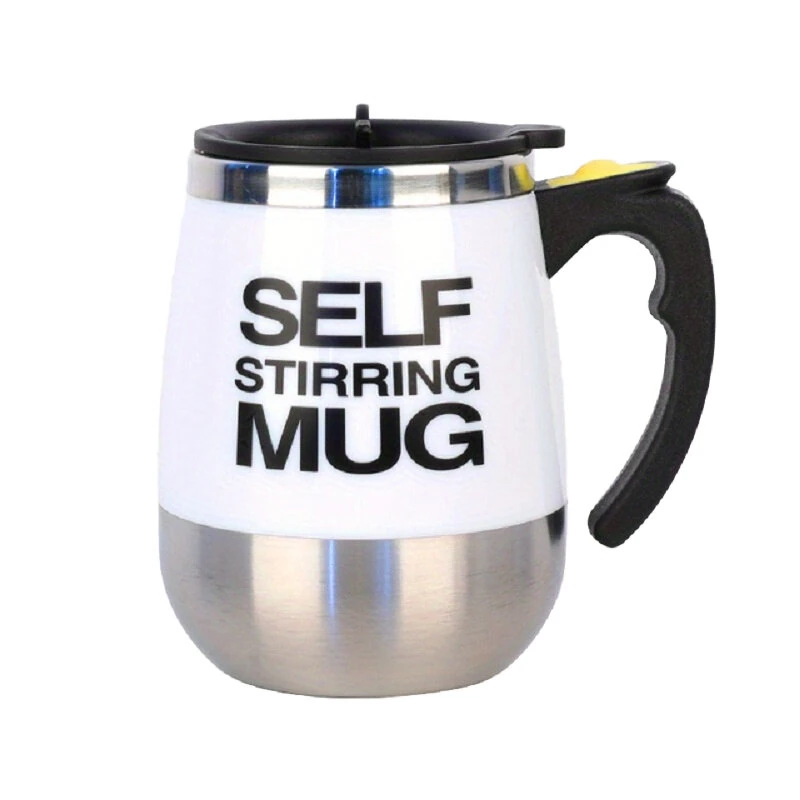 450ml Electric Self Stirring Magnetic Stainless Steel Coffee Mug Coffee Milk Mixing Cup Blender Lazy Smart Mixer Thermal Cup — view 8