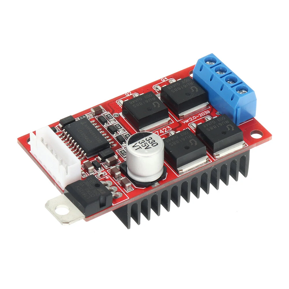 450W 20A H Bridge DC Motor Speed Controller Driver Module DC12-36V PWM Level Motor Control Switch Forward Reverse Brake — Pricio