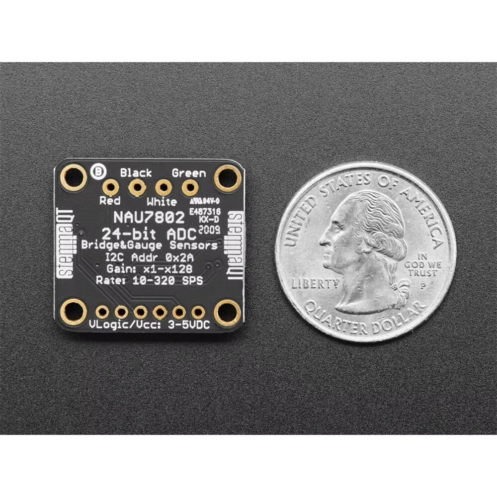4538 NAU7802 24-Bit ADC STEMMA Qwiic Data Conversion Stress Module — view 6
