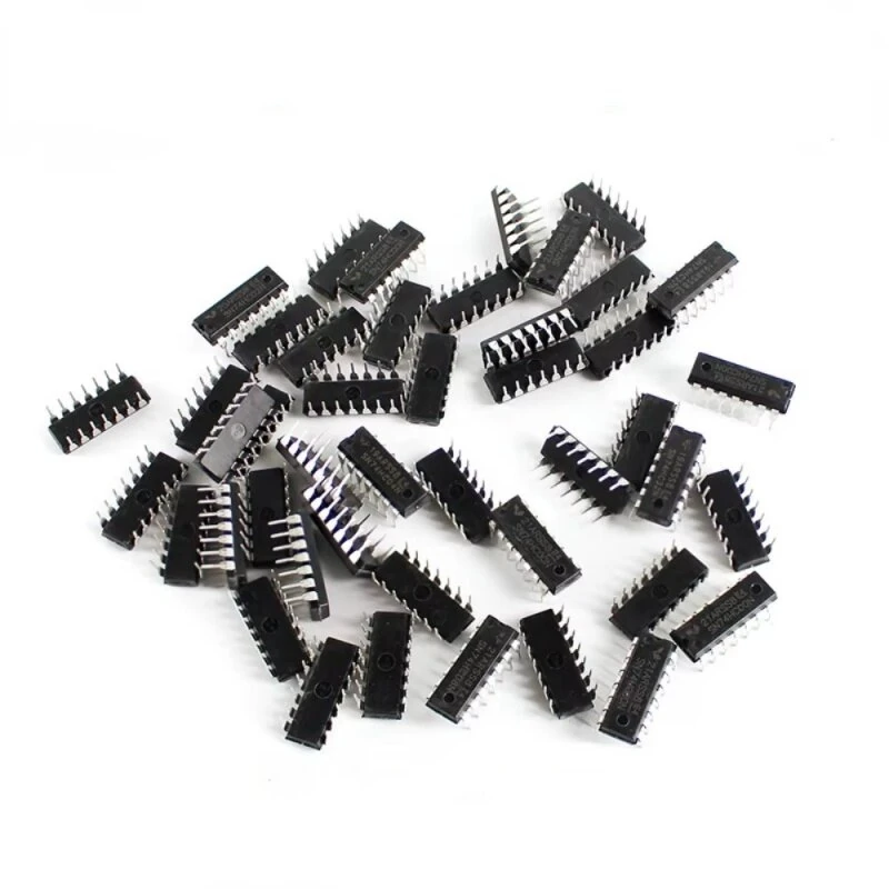 48PCS 6 Specifications IC 74LS02 74LS00 Integrated Circuit Chip Kit DIP Single Precision Timer — view 2