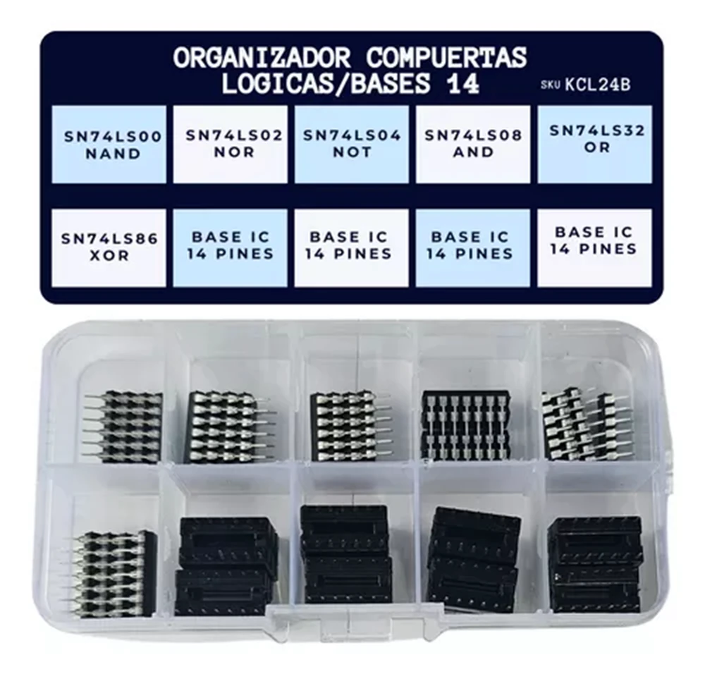 48PCS 6 Specifications IC 74LS02 74LS00 Integrated Circuit Chip Kit DIP Single Precision Timer — view 5