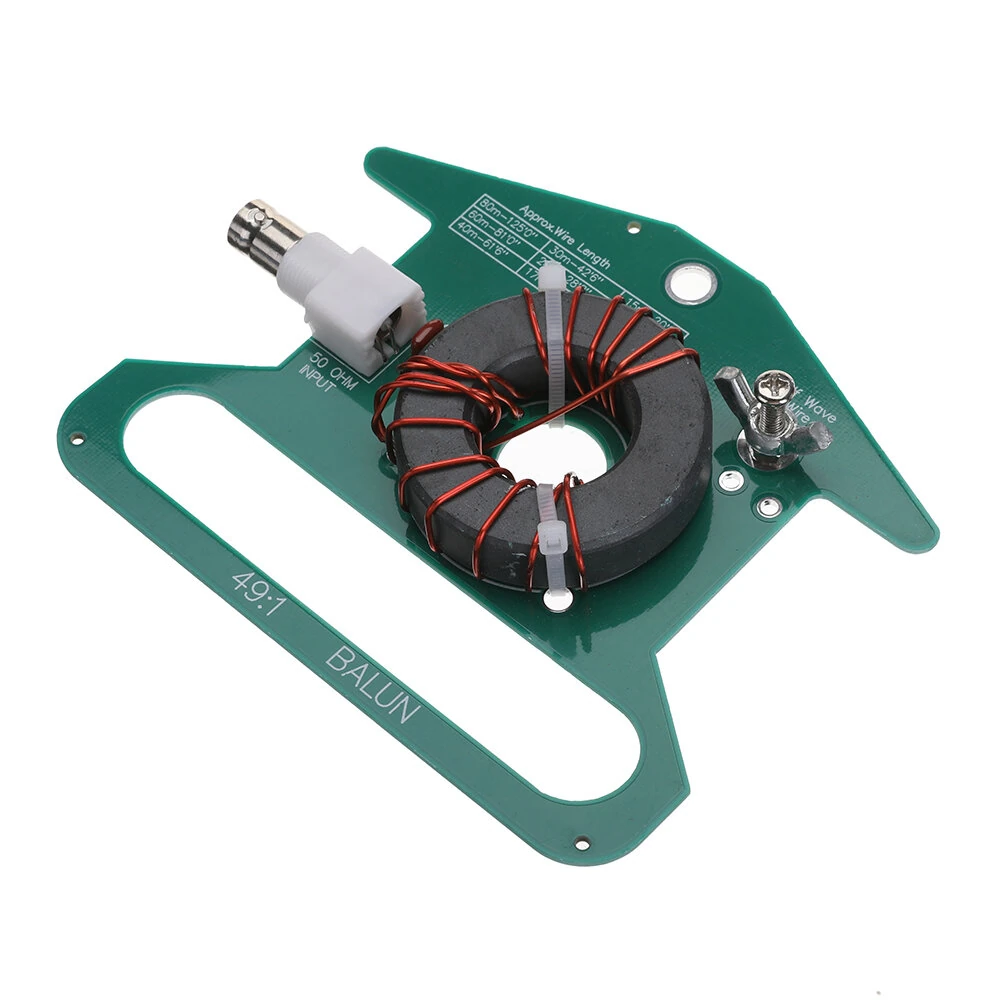 49:1 Balun Transformer HF Reception Antenna BNC Female Connector 5-35MHz Frequency Range 50W Power Rating Lightweight — view 2