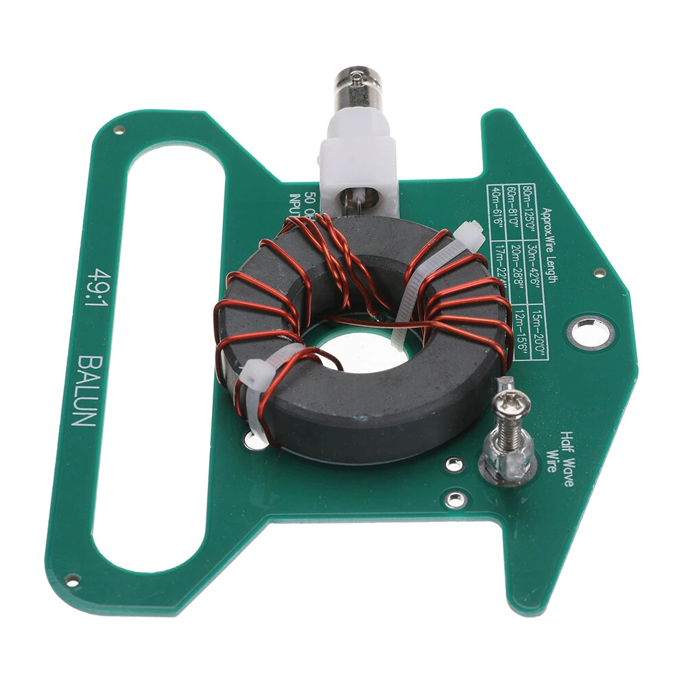 49:1 Balun Transformer HF Reception Antenna BNC Female Connector 5-35MHz Frequency Range 50W Power Rating Lightweight — view 3