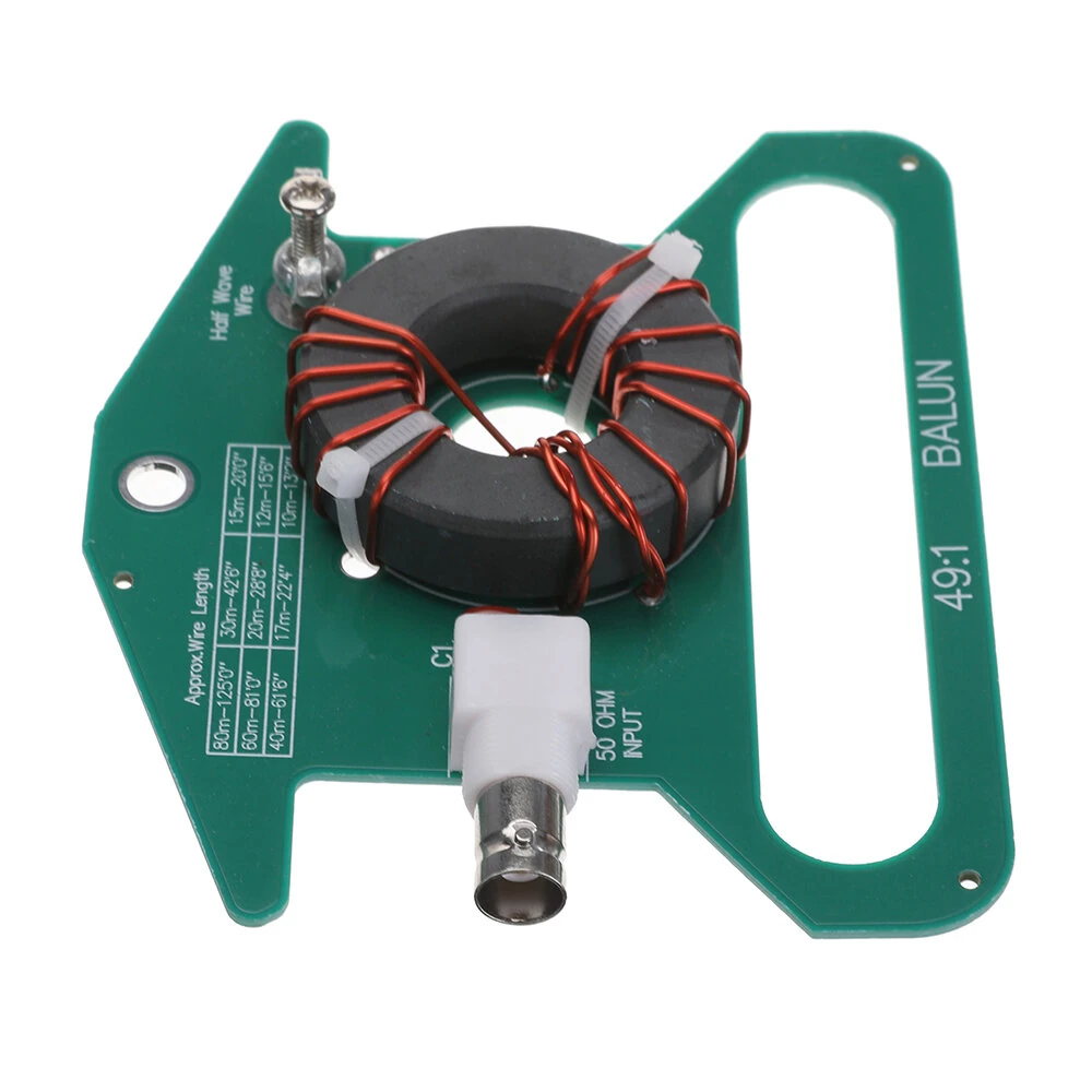 49:1 Balun Transformer HF Reception Antenna BNC Female Connector 5-35MHz Frequency Range 50W Power Rating Lightweight — view 7