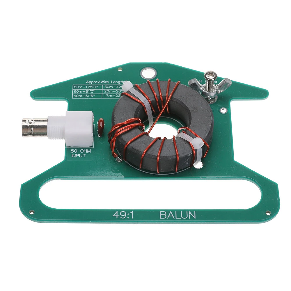 49:1 Balun Transformer HF Reception Antenna BNC Female Connector 5-35MHz Frequency Range 50W Power Rating Lightweight — view 9