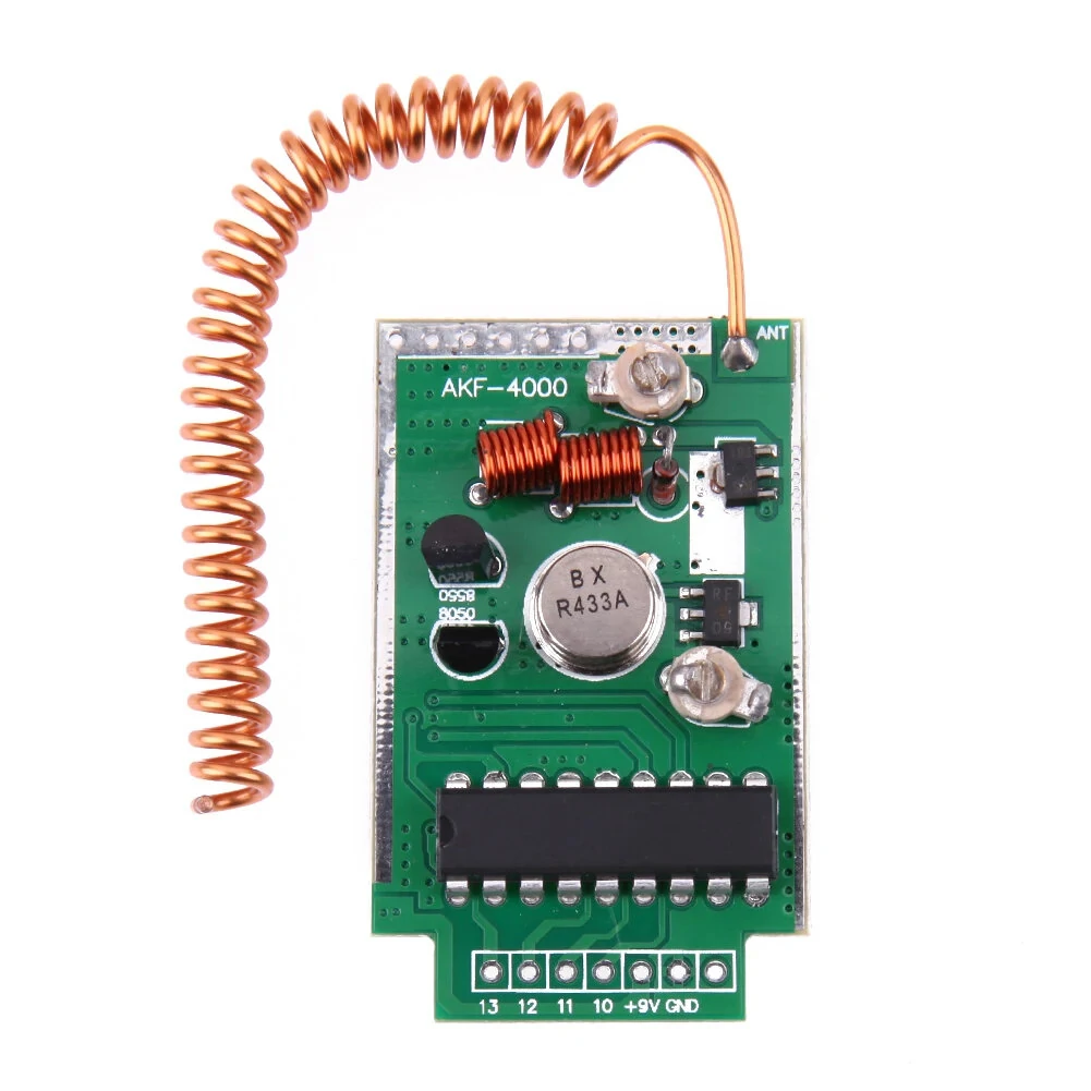 4km Wireless Remote Control Transmitter Module Kit Large Power RF 433Mhz Distance 4000 Meters Transmitter for Arduino ARM Launch — view 2