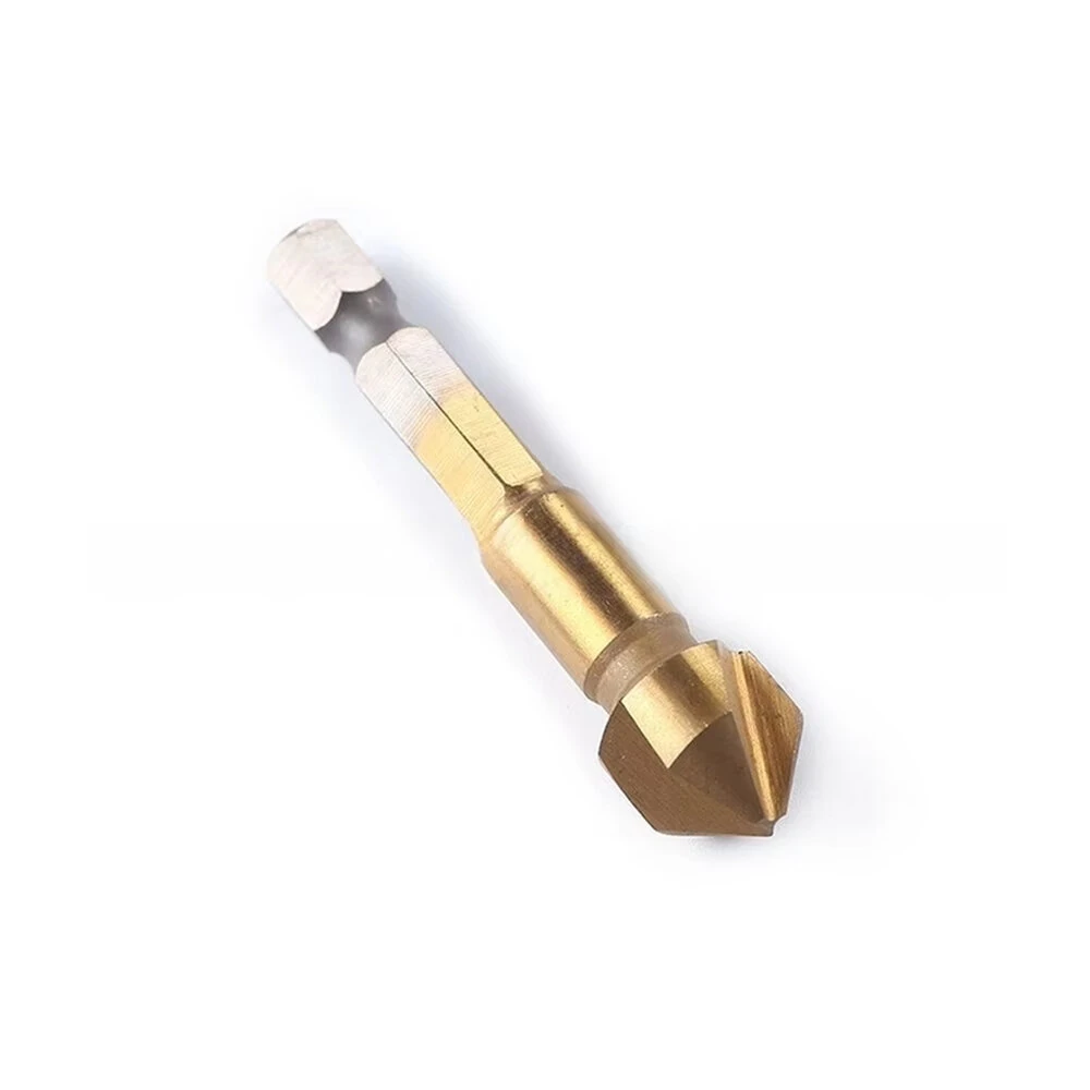 4PC Hex Shank Step Drill Bit Set HSS4241 Saw Drill Bit Countersink Tool Chamfer Cutter 4-12mm 8-20mm Power Tool Accessories — view 3