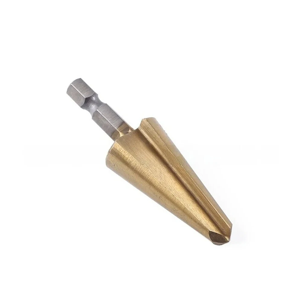 4PC Hex Shank Step Drill Bit Set HSS4241 Saw Drill Bit Countersink Tool Chamfer Cutter 4-12mm 8-20mm Power Tool Accessories — view 5