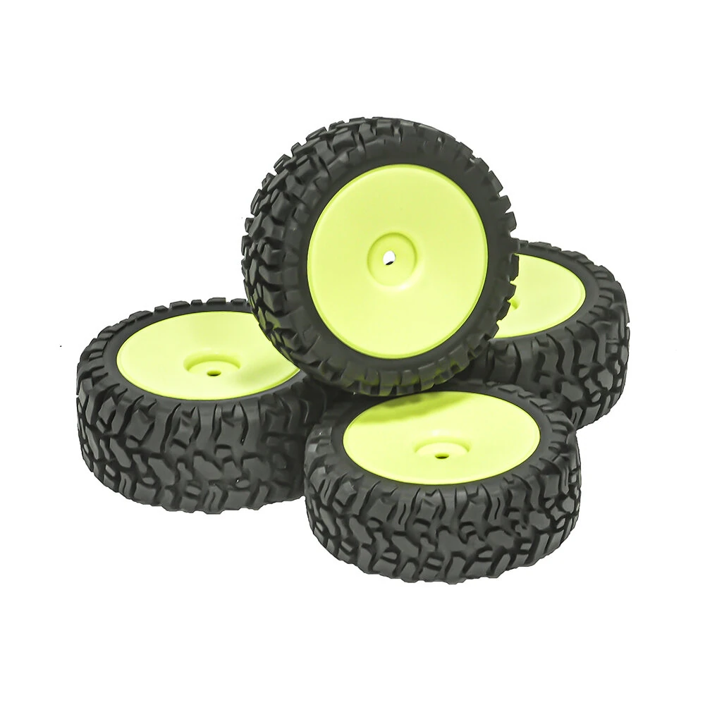4PCS 12mm Hex RC Car Wheel Tires for MJX 1/14 14209 14210 14301 14302 14303 1/16 16207 16208 16209 16210 M162 M163 H16E SCY 1/16 RC Car Parts — Pricio