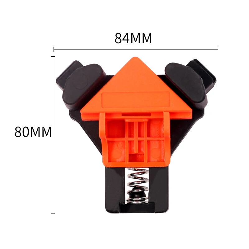 4pcs 90 Degree Corner Clamp Adjustable Right Angle Clamp Woodworking Clip Clamp — view 7