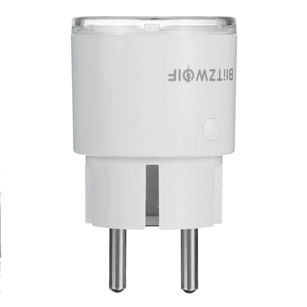[4PCS] BlitzWolf® BW-SHP6 Pro 15A 3450W WiFi Smart Plug Wireless Power Socket Outlet Energy Monitoring No Hub Required App Remote Control Voice Control Works With Amazon Alexa and Google Assistant — view 2