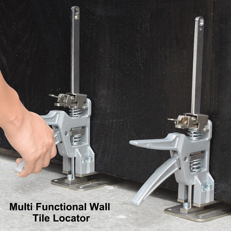 4PCS Labor Saving Arm Jack 12 Inch Heavy-Duty Versatile Drywall Lift Wall Tile Locator and Woodworking Clamp with Adjustable Height 0-145mm 440 Lbs Lift Capacity — view 2