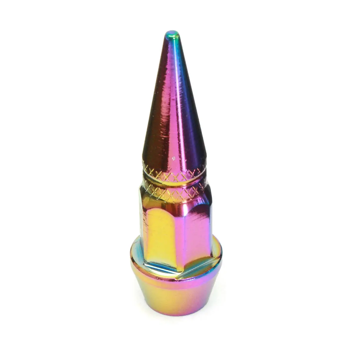 4pcs Long Spiked Valve Colorful Stem Cap Aluminum Car Tire Wheel Air Nozzle Thre — view 6