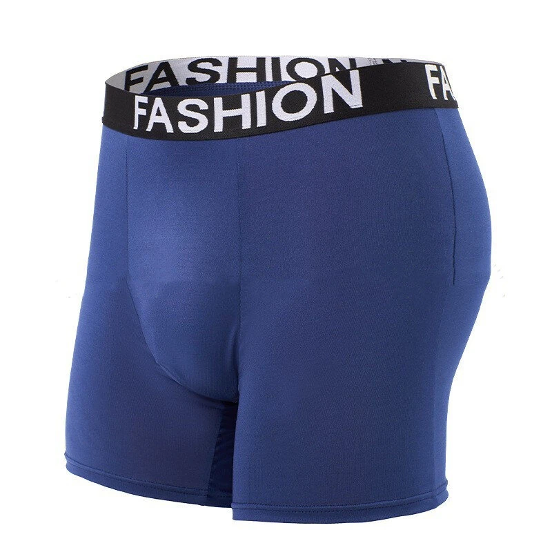 4pcs Men's Boxer Briefs Comfortable Elastic Waistband Skin-friendly Underwear Set For Daily Wear — view 6