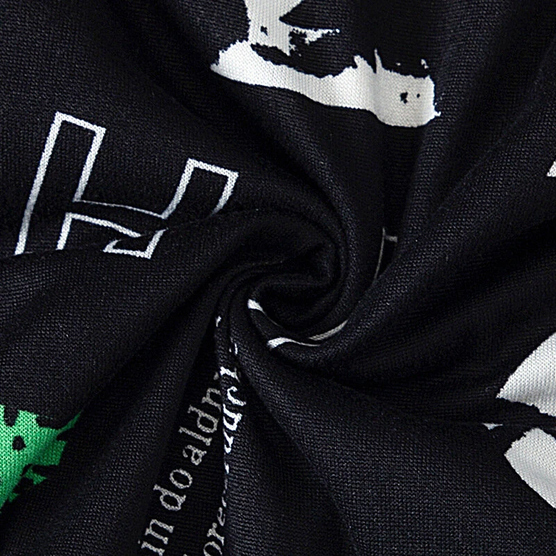 4pcs Men's Boxer Briefs Fashion Printed Underwear Comfortable Breathable Casual Shortie Panties — view 9