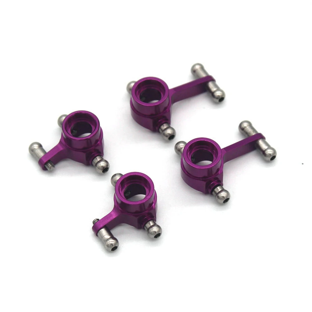 4PCS Upgraded Metal Steering Cup Rear Wheel Seat for Wltoys 284131 284010 284161 K989 K969 1/28 RC Cars Vehicles Models Parts — view 3