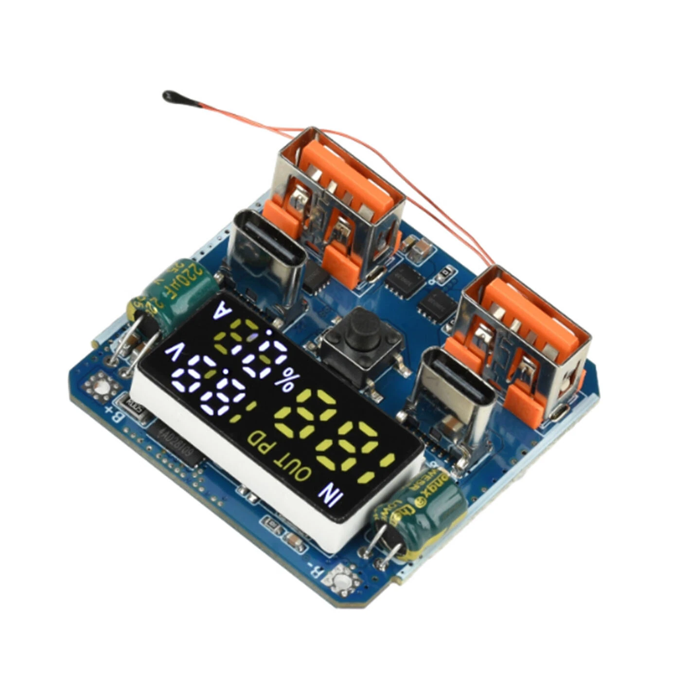 4S PD 100W 20V 5A Bidirectional Lithium Battery High Power Output Fast Charging Module Charge/Discharge Integrated Buck-Boost Module — Pricio