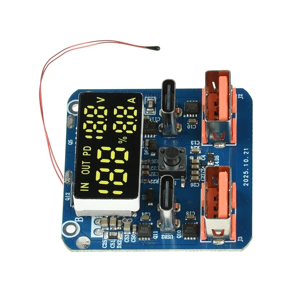 4S PD100W Fast Charging Module 20V5A Charge/Discharge Integrated Buck-Boost Module High-Power Output Bidirectional Charging Circuit Board — image 1