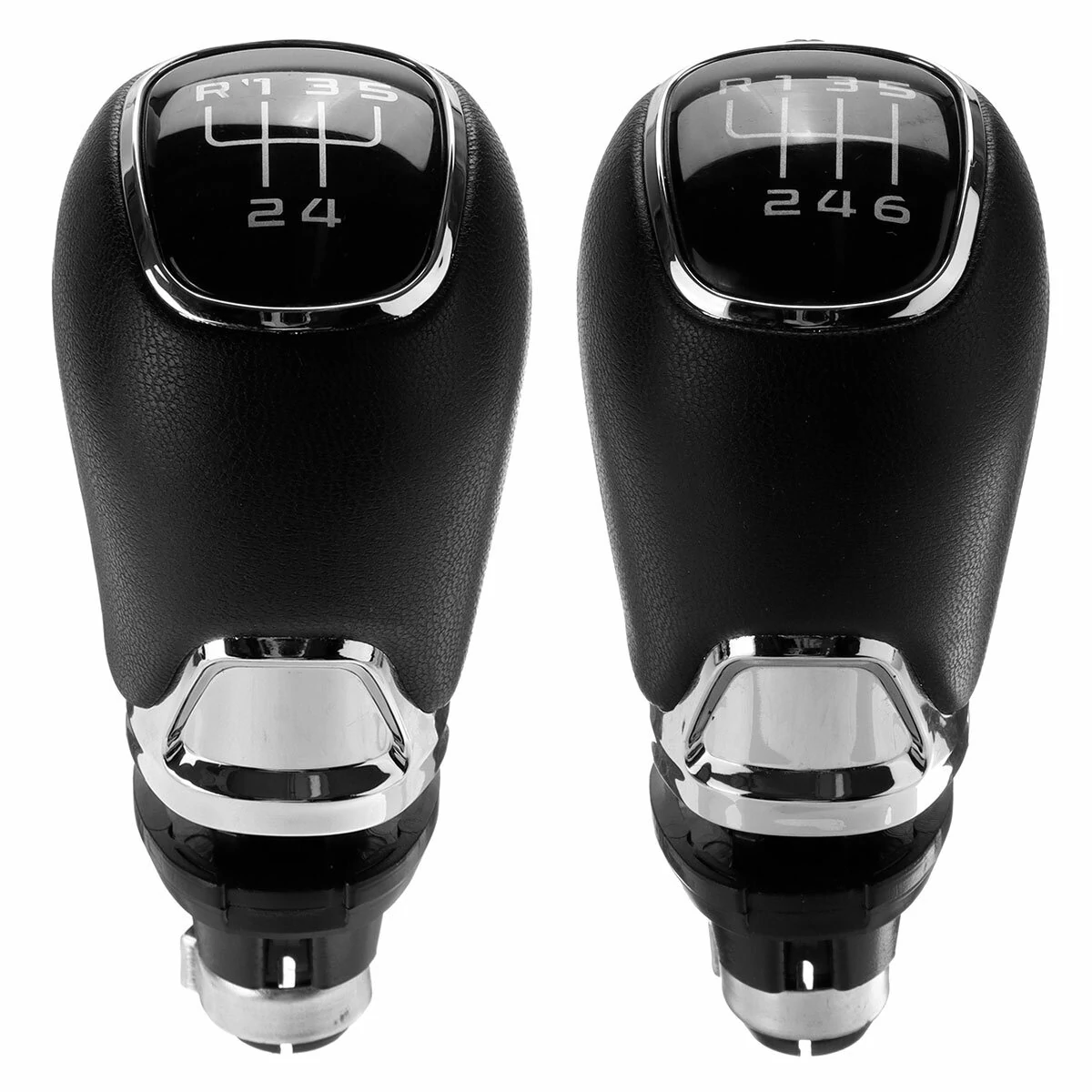 5 6 Speed Car Gear Shift Knob For Skoda/Octavia A7 MK3 2013-2017 PU Leather Manual Shifter Lever Handle Gear Stick — image 1