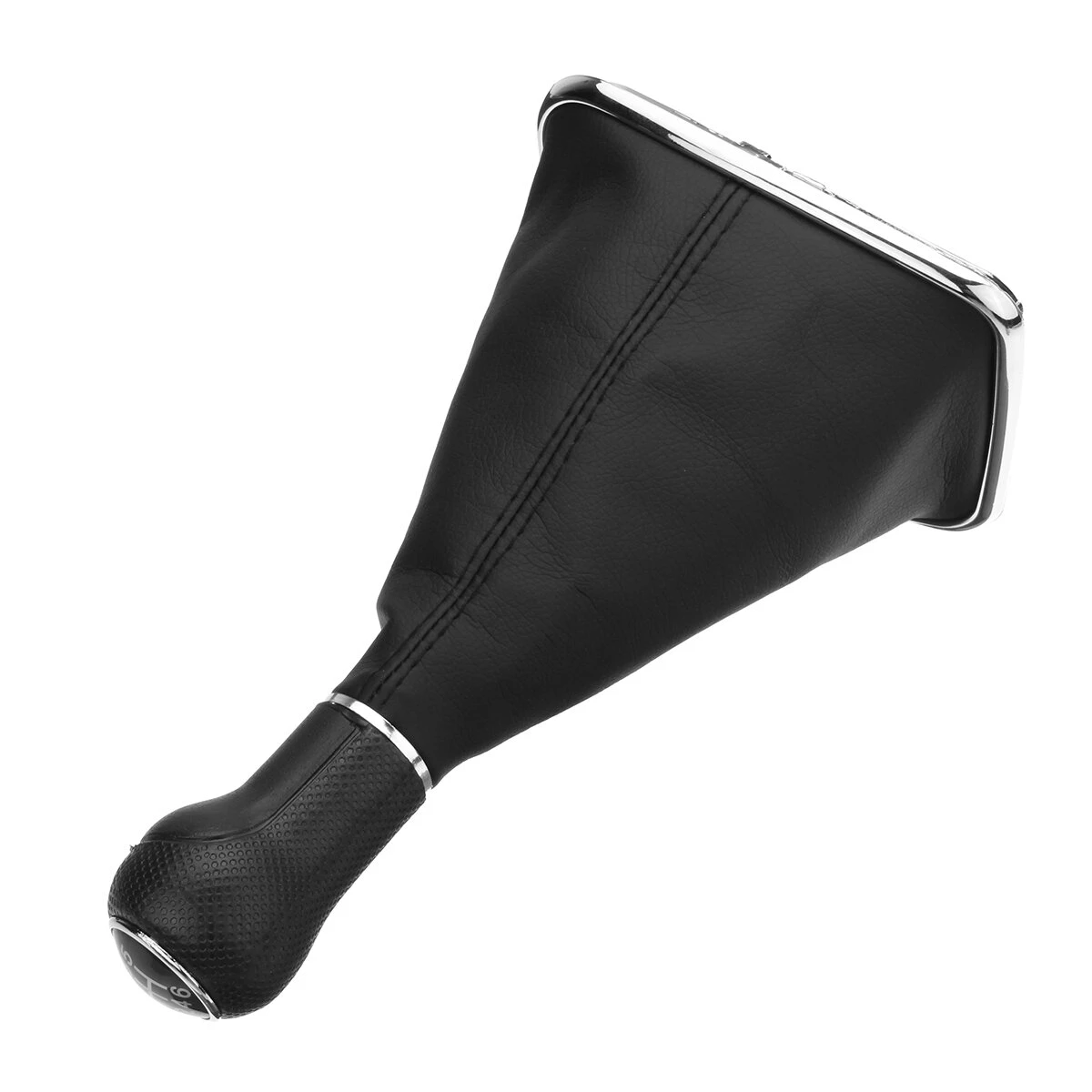 5/6 Speed Gear Shift Knob Gaitor Boot Leather 23mm For Golf 4 Bora Jetta MK4 VW — view 5
