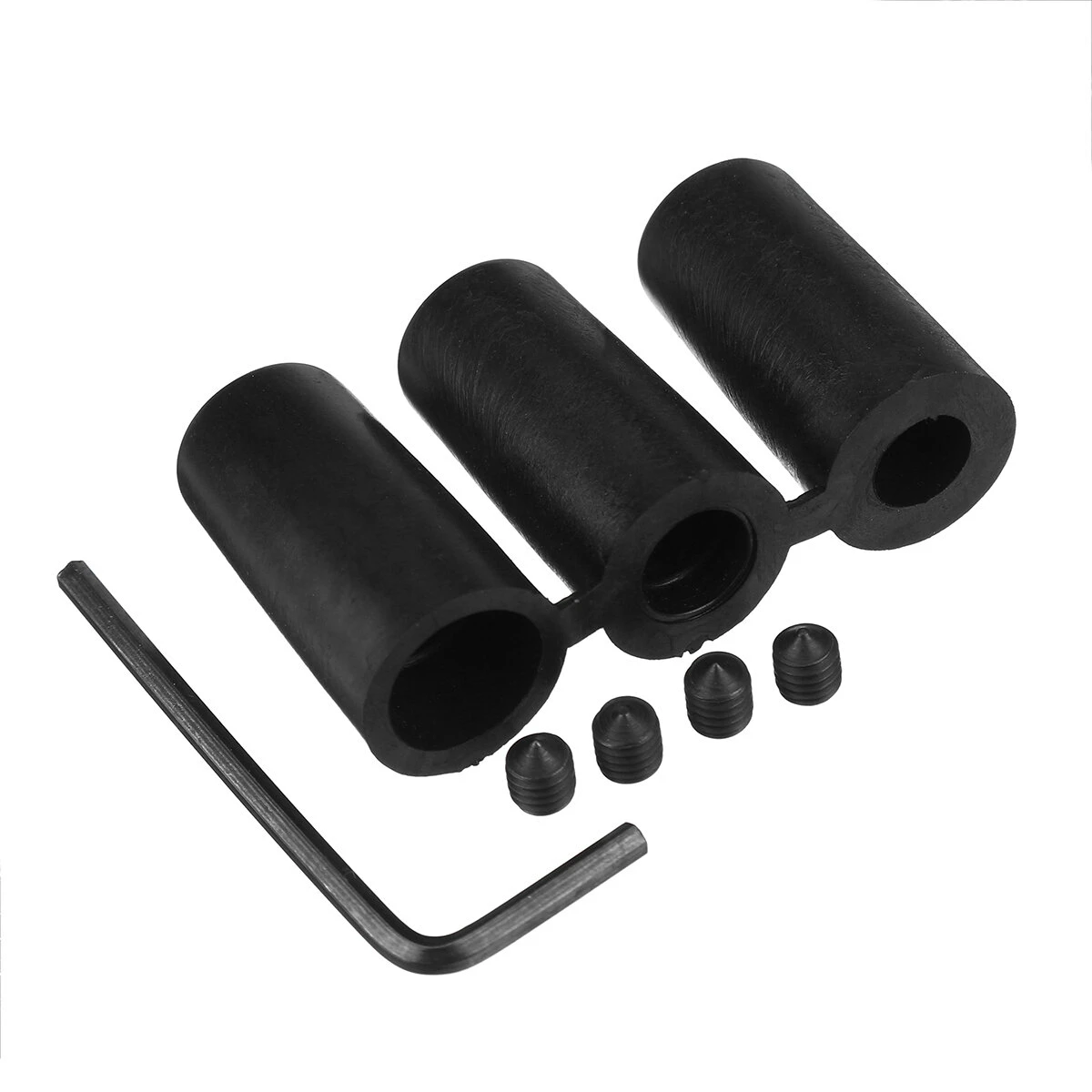 5/6 Speed Universal Manual Car Gear Shift Knob Shifter Lever Stick with 3 Cap — view 10