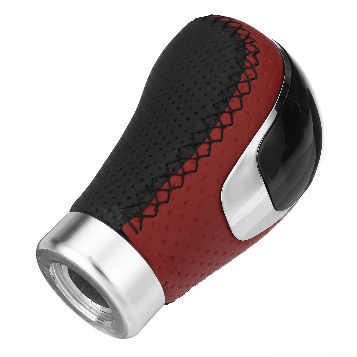 5/6 Speed Universal Manual Car Gear Shift Knob Shifter Lever Stick with 3 Cap — view 6
