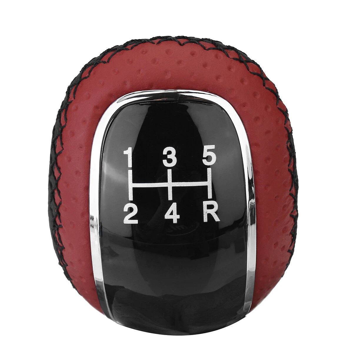 5/6 Speed Universal Manual Car Gear Shift Knob Shifter Lever Stick with 3 Cap — view 8