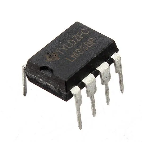 5 Pcs LM358P LM358N LM358 DIP-8 Chip IC Dual Operational Amplifier — view 2