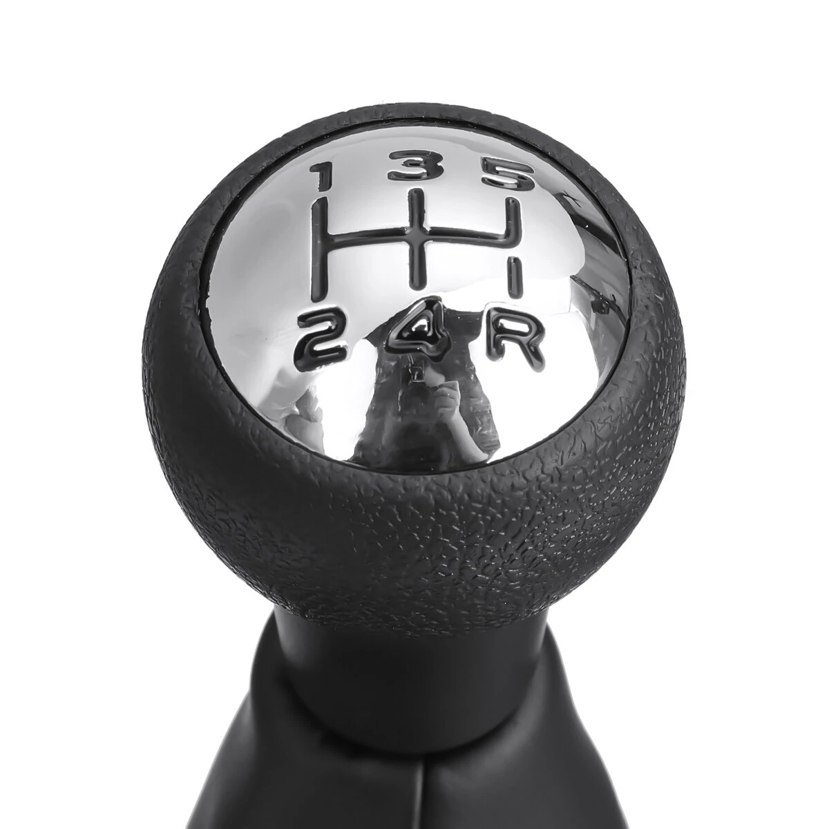 5 Speed Gear Shift Knob + Gaiter for Citroen Berlingo III for Peugeot Partner 2008 — view 7