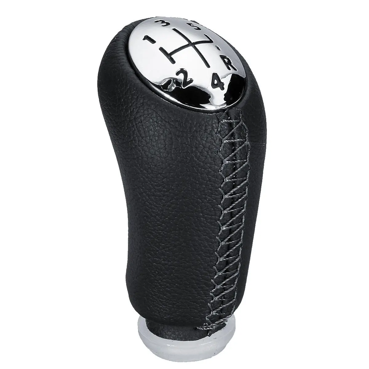 5 Speed Gear Shift Knob PU Leather For RENAULT Laguna Megane 2 Clio 3 03-09 Kang — view 10