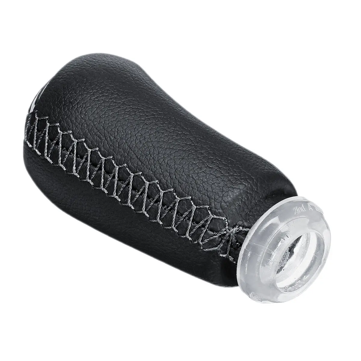 5 Speed Gear Shift Knob PU Leather For RENAULT Laguna Megane 2 Clio 3 03-09 Kang — view 6