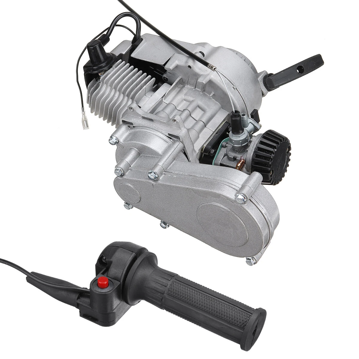 50CC 49CC Motorcycle Engine With Accelerator Handle For MINI DIRT BIKE Pull Star — view 11