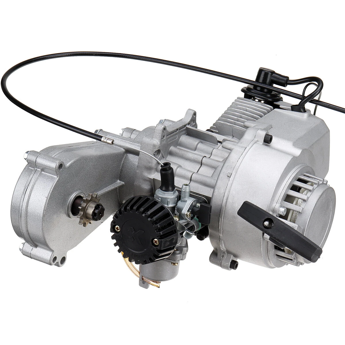 50CC 49CC Motorcycle Engine With Accelerator Handle For MINI DIRT BIKE Pull Star — view 2