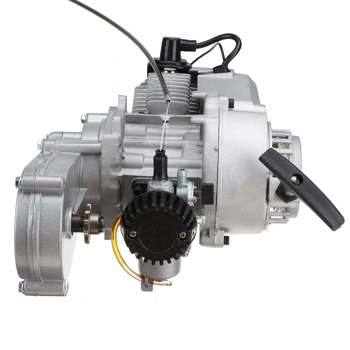50CC 49CC Motorcycle Engine With Accelerator Handle For MINI DIRT BIKE Pull Star — view 3