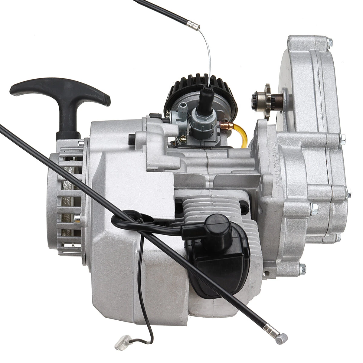 50CC 49CC Motorcycle Engine With Accelerator Handle For MINI DIRT BIKE Pull Star — view 5
