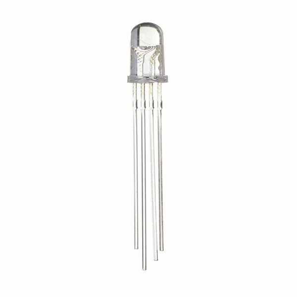 50pcs LED RGB Common Cathode 4-Pin F5 5MM Diode — view 10