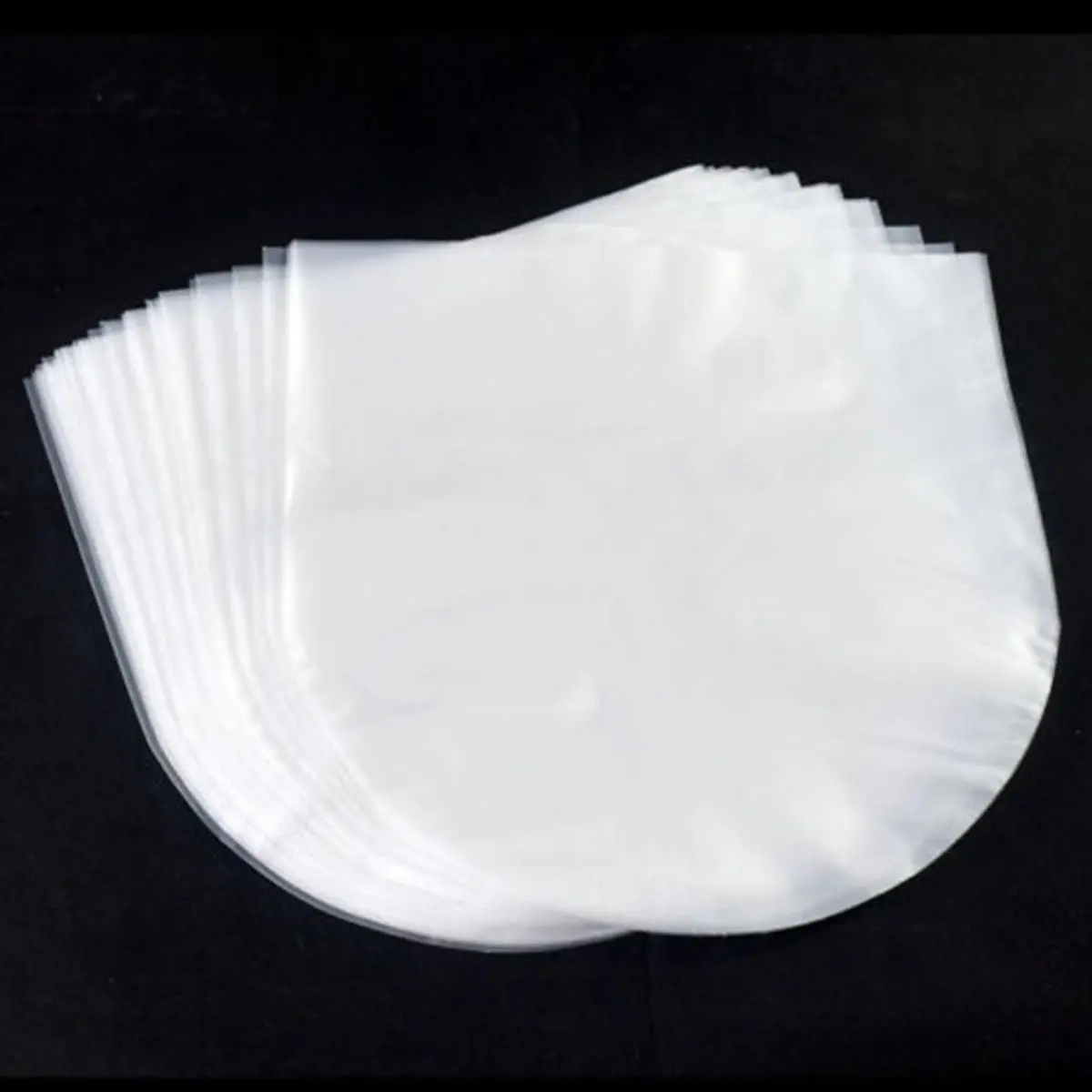 50Pcs/Set Antistatic Clear Plastic Cover Inner Sleeves for 12'' LP LD Vinyl Reco — Pricio