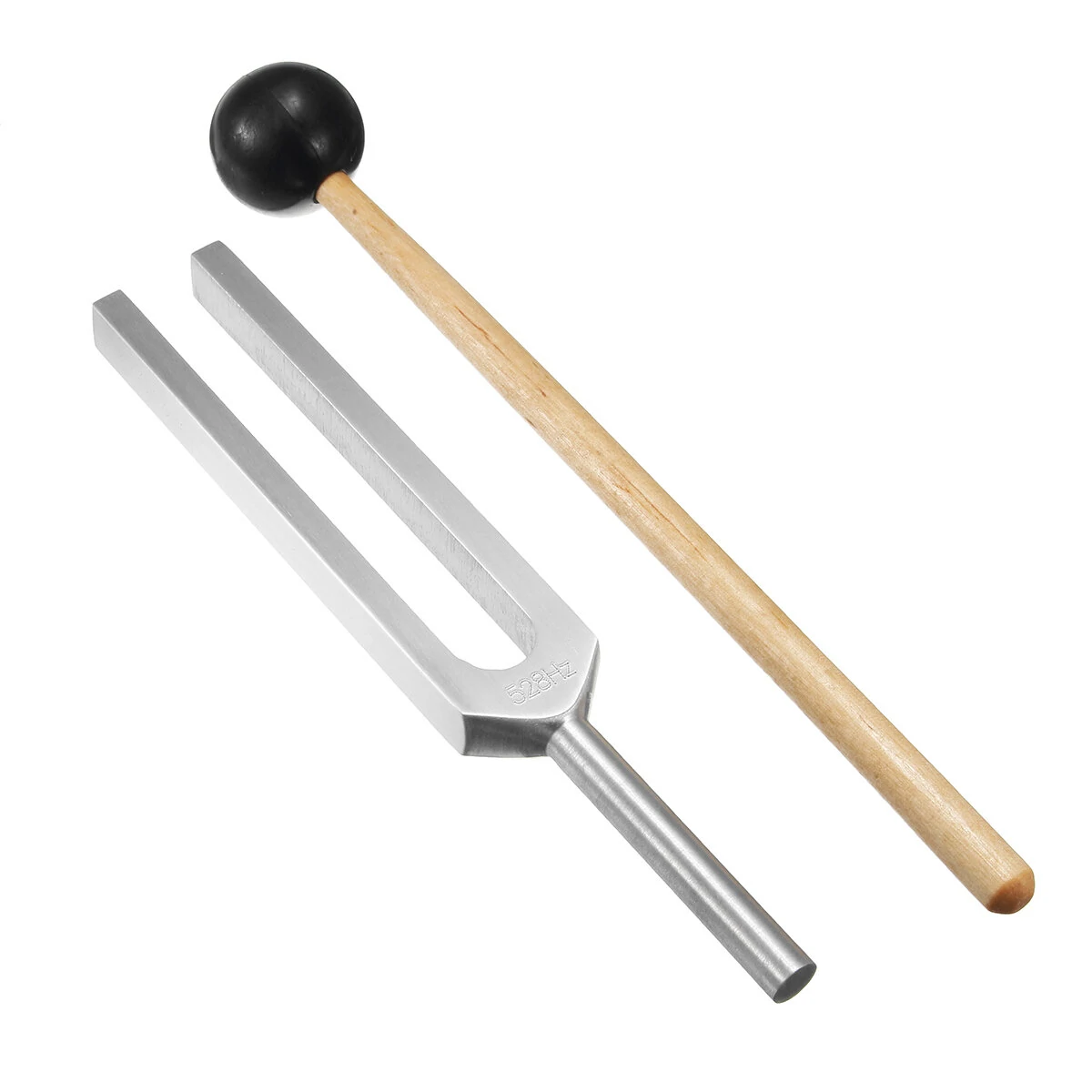 528Hz Medical Tuning Fork Chakra Hammer Sound Healing Therapy Diagnostic with Mallet — view 10