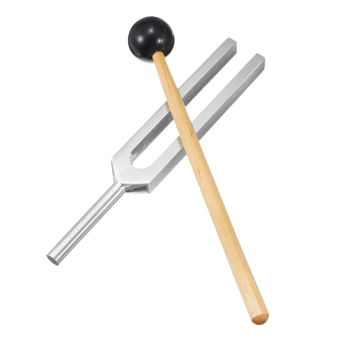 528Hz Medical Tuning Fork Chakra Hammer Sound Healing Therapy Diagnostic with Mallet — view 5