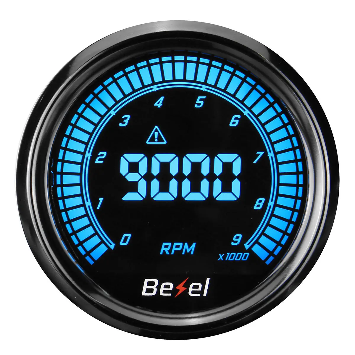 52mm Tachometer Gauge for Ten Color LED Meter 12V Car Gauge  0-9000RPM — view 3