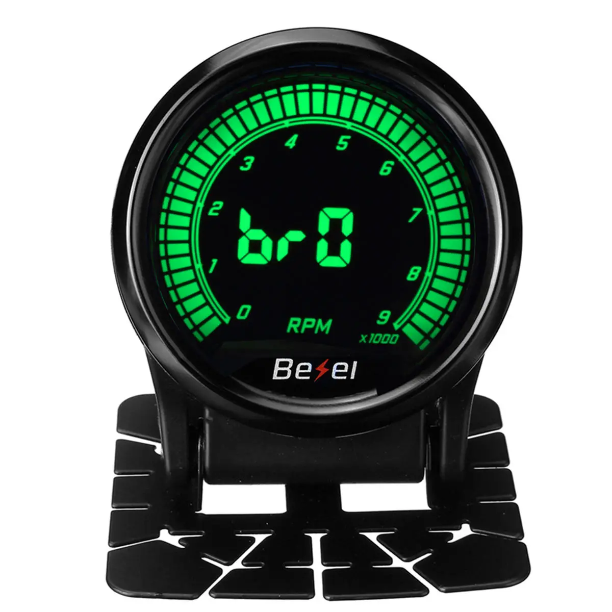 52mm Tachometer Gauge for Ten Color LED Meter 12V Car Gauge  0-9000RPM — view 7