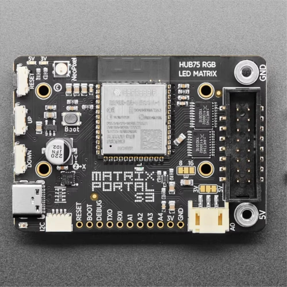 5778 Adafruit Matrix Portal S3 CircuitPython Powered Internet Display Development Board — view 5