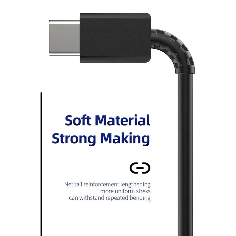 5A 45W Type-C to Type-C Cable Fast Charging Data Transmission Copper Core Line 1M Long for iPhone 15 15 Plus for Huawei Pura70 Ultra for Xiaomi Civi4 Pro for Samsung Galaxy S24 — view 3