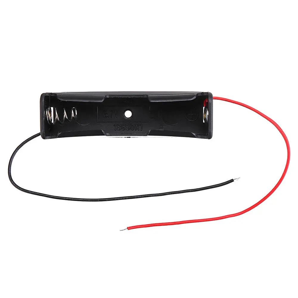 5pcs 1 Slots 18650 Battery Box Rechargeable Battery Holder Board  for 1x18650 Batteries DIY kit Case — view 3